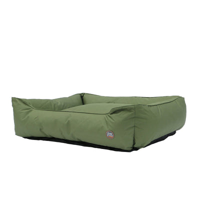 Ancol Sleepy Paws Oxford Green Square Bed Extra Large 84cm x 105cm Ancol