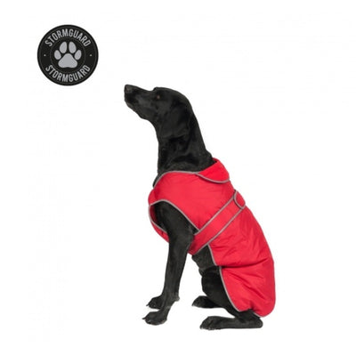 Ancol Stormguard Poppy Red Coat Small/Medium 35cm