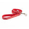 Ancol Stars Reflective Dog Lead Red 19mm x 1m