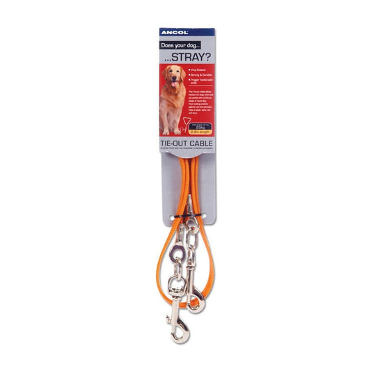 Ancol Small Tie Out Cable 2.3m Ancol