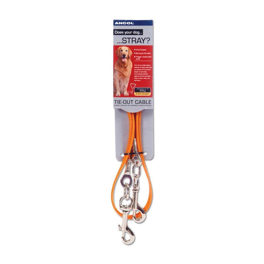 Ancol Small Tie Out Cable 2.3m Ancol