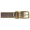 Ancol Timberwolf Sable Leather Dog Collar 45cm
