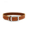 Ancol Classic Tan Sewn Leather Dog Collar 40cm