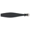 Ancol Black Leather Greyhound Collar 35cm