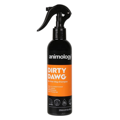 Animology Dirty Dawg No Rinse Dog Spray 250ml x 6 Animology