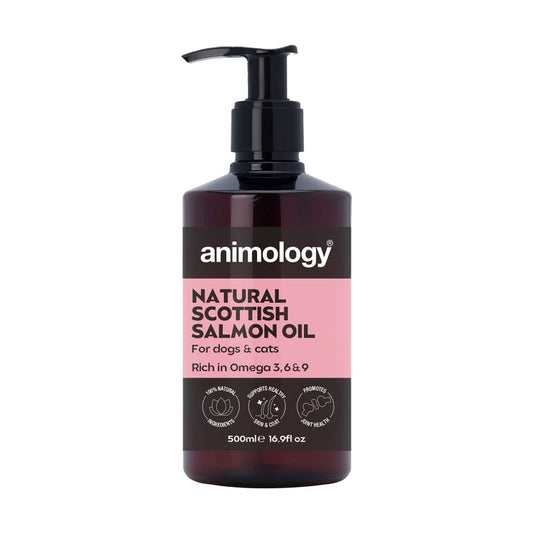 Animology Natural Scottish Salmon Oil 500ml x 4 Animology