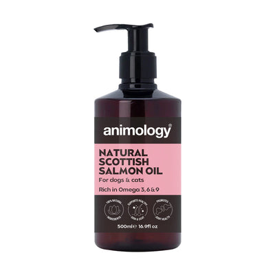 Animology Natural Scottish Salmon Oil 500ml x 4 Animology