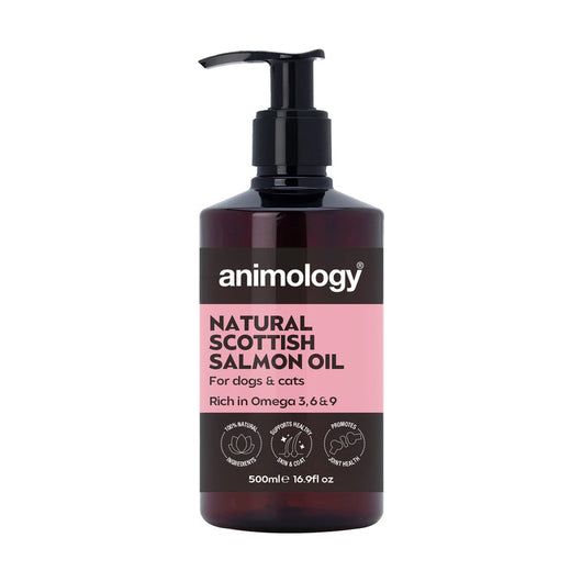 Animology Natural Scottish Salmon Oil 500ml x 4 Animology