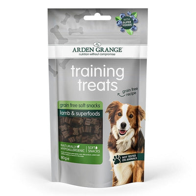 Arden Grange Training Treats Grain Free Lamb & Superfoods 80g x 10 Arden Grange