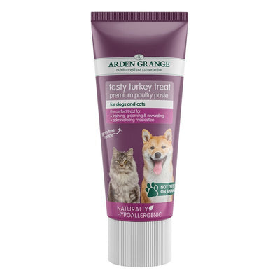 Arden Grange Tasty Turkey Dog & Cat Treat Paste 75g x 12 Arden Grange