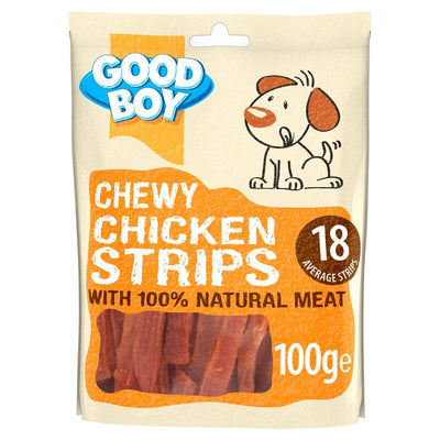 Good Boy Chewy Chicken Strips 100g x 10 Good Boy