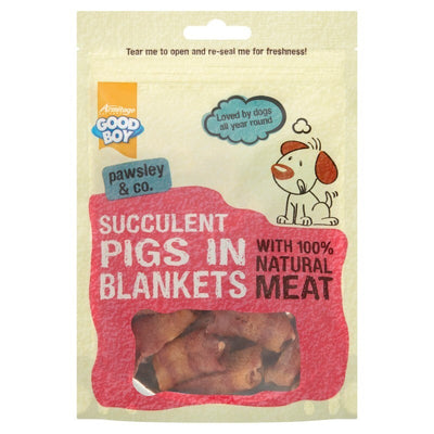 Good Boy Succulent Pigs In Blankets 80g x 10 Good Boy