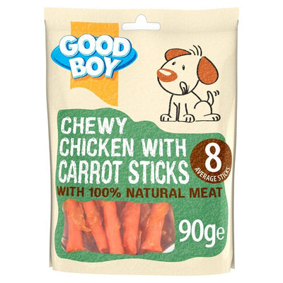 Good Boy Chicken Carrot Sticks 90g x 10 Good Boy