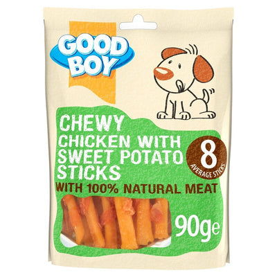 Good Boy Chewy Chicken with Sweet Potato Sticks Good Boy