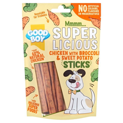 Good Boy Superlicious Chicken with Brocoli & Sweet Potato 100g x 12 Good Boy