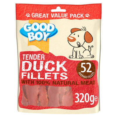 Good Boy Tender Duck Fillets 320g x 5 Good Boy