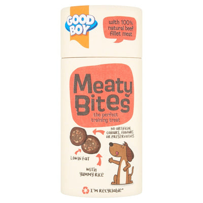 Good Boy Meaty Bites Beef & Rice 70g x 6 Good Boy