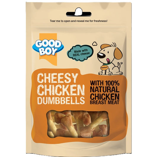 Good Boy Cheesy Chicken Dumbbells 10 x 80g Good Boy