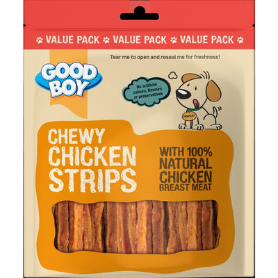 Good Boy Chewy Chicken Strips 350g x 6 Good Boy