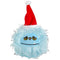 Good Boy Christmas Festive Hairy Monster Ball 15cm