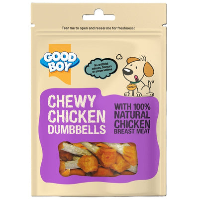 Good Boy Chewy Chicken Dumb Bells 100g x 8 Good Boy