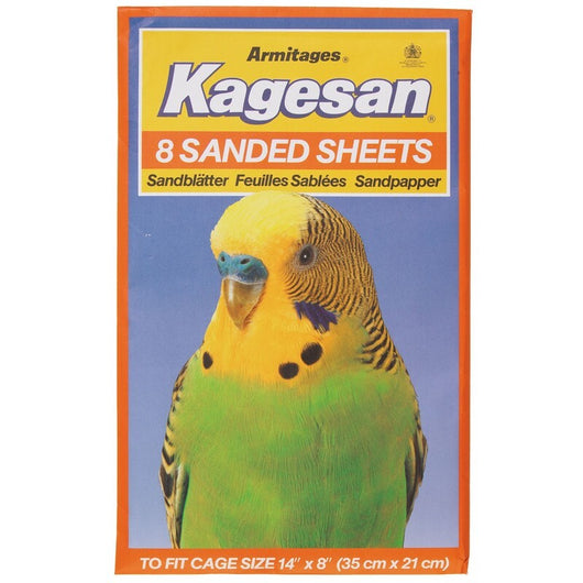 Kagesan Sand Sheets (35x21cm) x8 No.3 Orange x 12 Kagesan