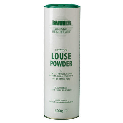 Barrier Livestock Louse Powder 500g Barrier Animal Health