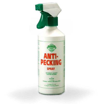 Barrier Poultry Anti-Pecking Spray 500ml Barrier Animal Health