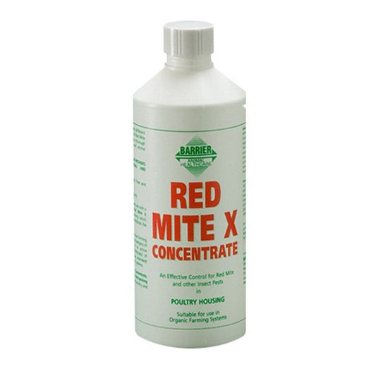 Barrier Red Mite X Concentrate 500ml Barrier Animal Health