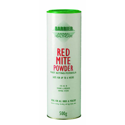 Barrier Red Mite Powder 500g Barrier Animal Health