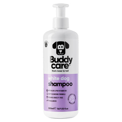 Buddycare White Dog Shampoo 500ml Buddycare
