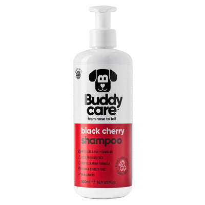 Buddycare Black Cherry Dog Shampoo 500ml Buddycare