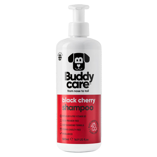 Buddycare Black Cherry Dog Shampoo 500ml Buddycare