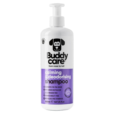 Buddycare Calming & Deodorizing Lavender Dog Shampoo 500ml Buddycare