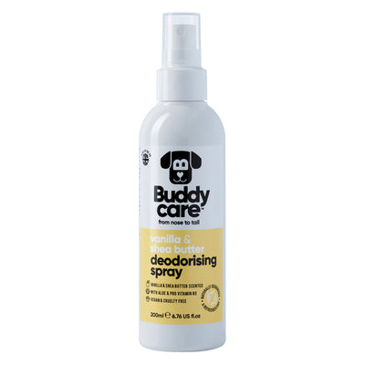 Buddycare Vanilla & Shea Butter Dog Deodorising Spray 200ml Buddycare
