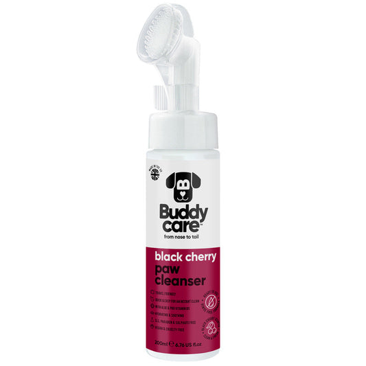 Buddycare Black Cherry Dog Paw Cleaner 200ml Buddycare