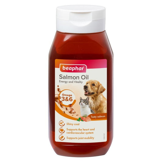 Beaphar Canac Salmon Oil 425ml x 6 Beaphar