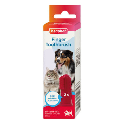 Beaphar Canac Finger Tooth Brush x 6 Beaphar