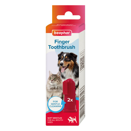 Beaphar Canac Finger Tooth Brush x 6 Beaphar