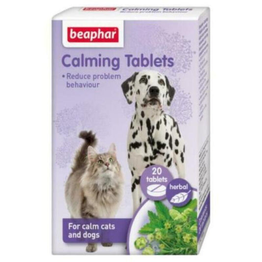Beaphar Herbal Calming Tablets 20 x 6 Beaphar