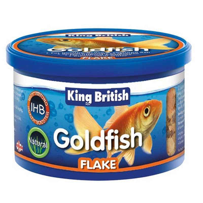 King British Goldfish Flake 55g x 6 King British