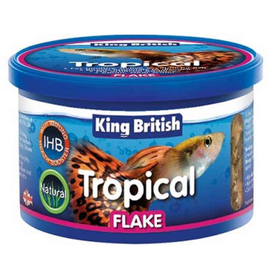 King British Tropical Flake 28g x 12 King British