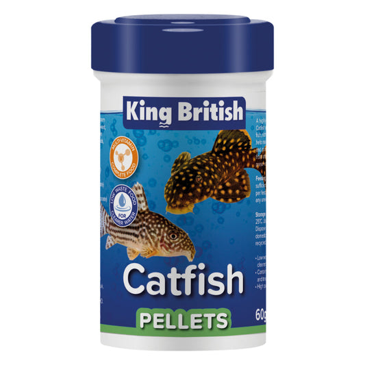 King British Catfish Pellets 60g x 6 King British