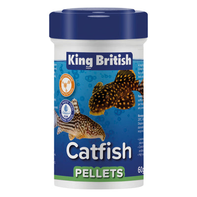 King British Catfish Pellets 60g x 6 King British
