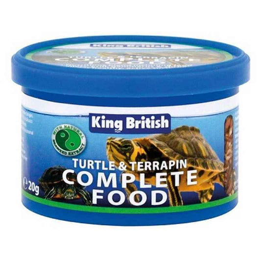 King British Turtle & Terrapin Food 80g x 6 King British