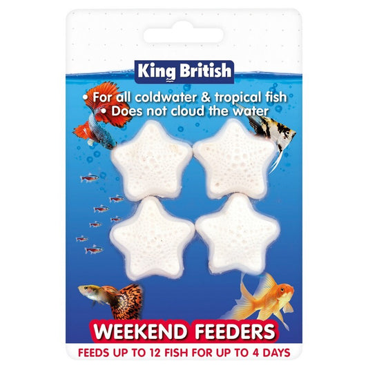 King British Weekend Feeders 4 pack x 12 King British