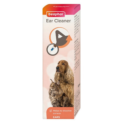 Beaphar Ear Cleaner for Cats & Dogs 50ml x 3 Beaphar