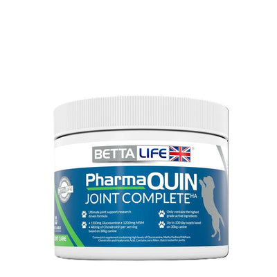 BETTALife Pharmaquin Joint Complete HA Canine 300g BETTAlife
