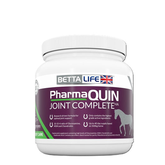 BETTALife Pharmaquin Joint Complete HA Equine 400g BETTAlife