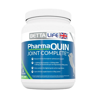 BETTAlife PharmaQuin Joint Complete HA Canine 1kg BETTAlife